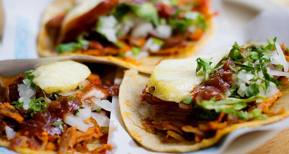 Her er oppskriften på tacos al pastor som kan lages hjemme