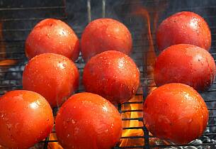 Tomater på grillen