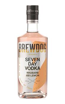 BrewDog Dist. Seven Day Vodka Rhubarb and Lemon
