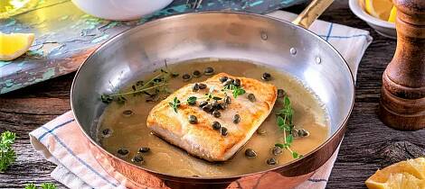 Denne nydelige måten å servere kveite på er en første juledag verdig