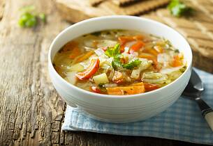 Russisk hvitkålsuppe - Schi