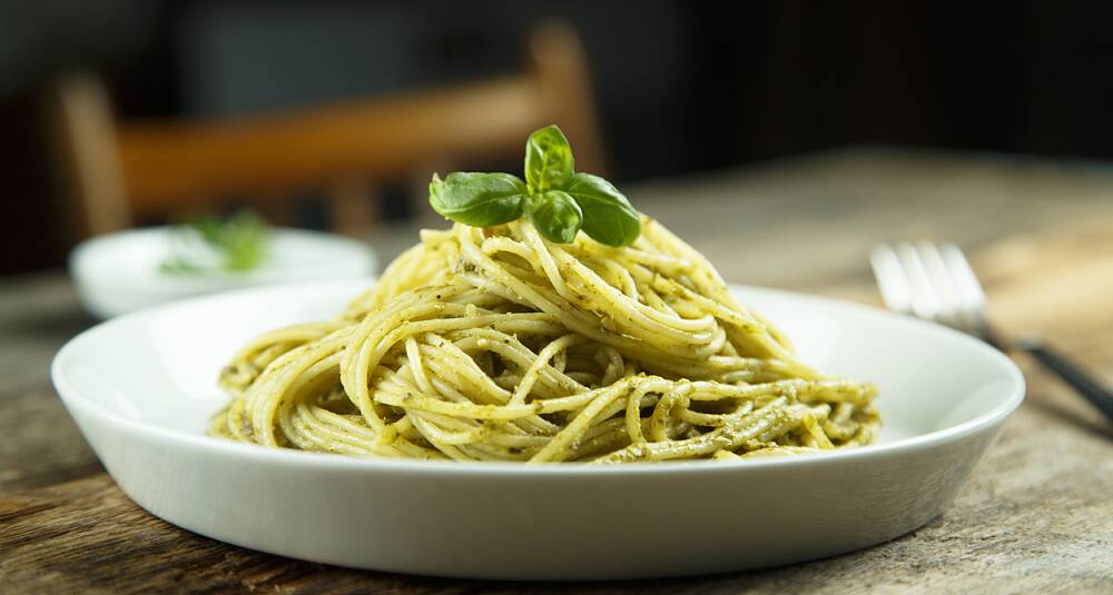 Pasta med Snøfriskpesto