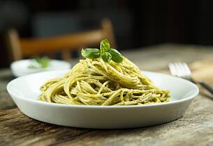 Pasta med Snøfriskpesto