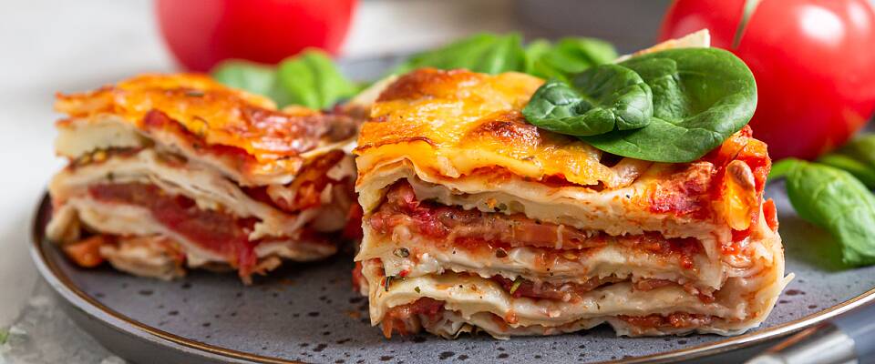 Lasagne trenger slett ikke kjøtt for å smake godt. Bare se her