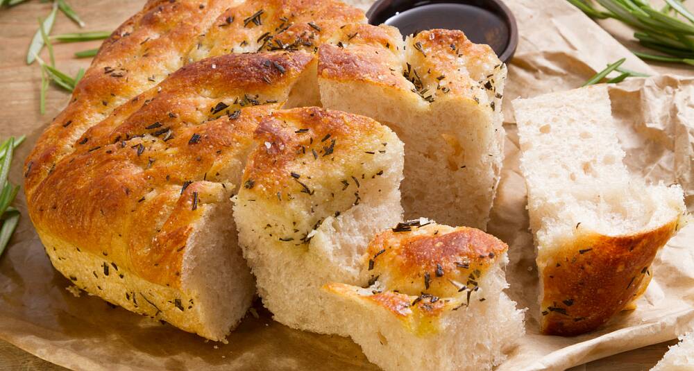 Wenche Andersens foccacia