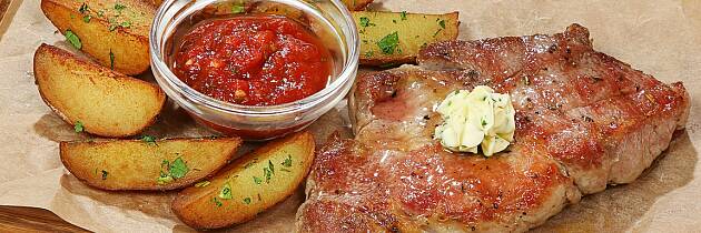 Svinefilet i chorizosalsa