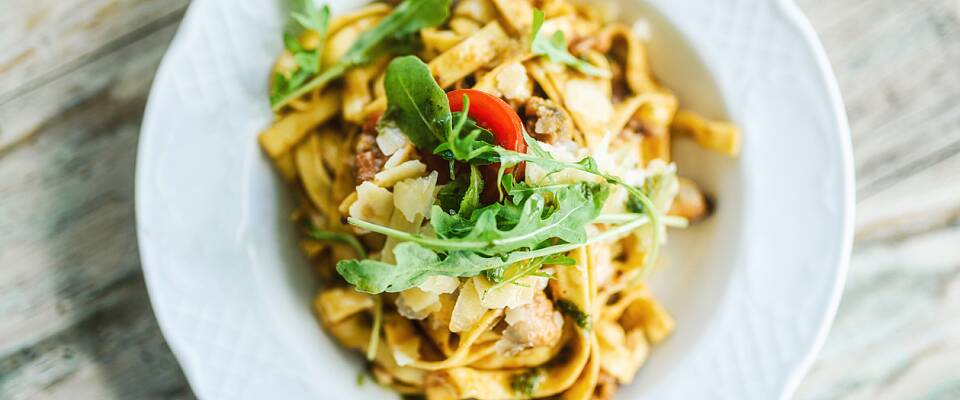 Lag en litt annen vri på pastaretten i dag