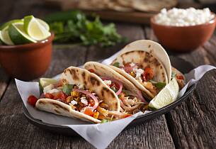 Tortillas fylt med så mye godt som her er et vellykket alternativ til taco