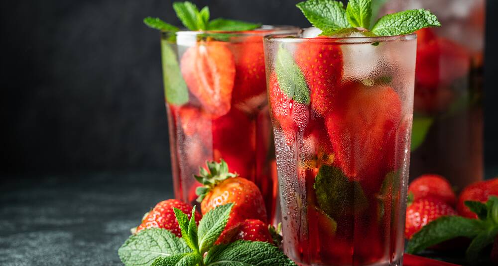 Strawberry mojito