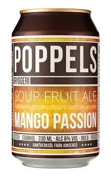 Poppels Mango Passion Sour Fruit Ale