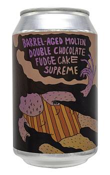 Lervig Barrel Aged Molten Double Chocolate Fudge Cake Supreme