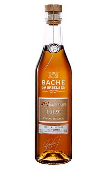 Bache-Gabrielsen Cognac Borderies 47°/ Mr. Garraud Lot. 91 Single Estate