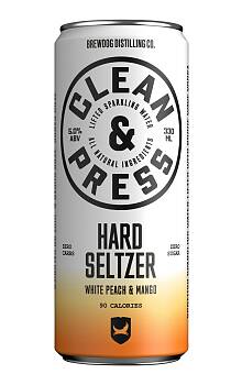 BrewDog Clean & Press Hard Seltzer White Peach & Mango