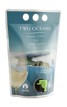 Two Oceans Pinot Grigio Pouch 2014