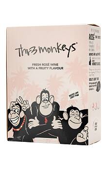 Thr3 Monkeys Rosé