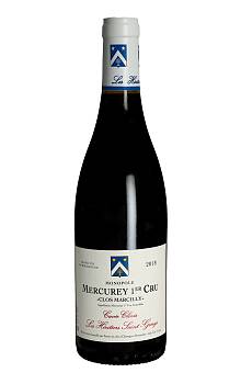 Les Héritiers Saint-Genys Cuvée Clovis Mercurey 1er Cru Clos Marcilly Monopole
