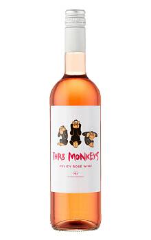 Thr3 Monkeys Fruity Rosé 2013
