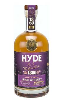 Hyde No. 5 6 YO The Aras Cask Single Grain Irish Whiskey Burgundy Finish