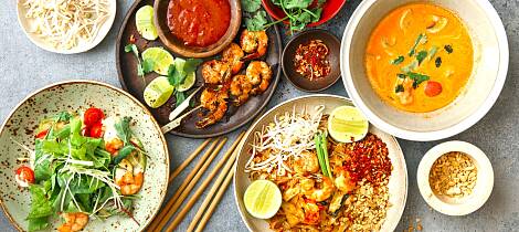 Unike toppviner fra stjerneprodusent matchet med asiatisk street food på Hitchhiker