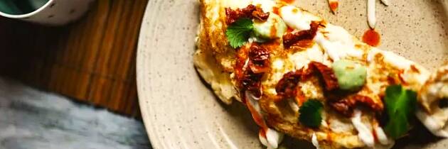 Gi omeletten en smak av taco selv om det bare er onsdag