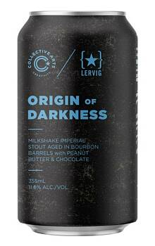 Collective Arts x Lervik Origin of Darkness Imperial Milkshake Stout BA