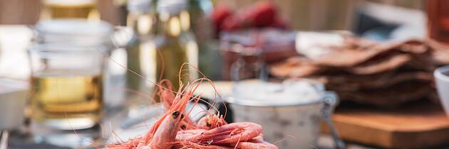 Slik velger du vin til sommerens reker