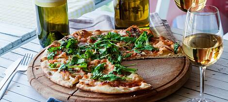 Slik velger du vin til pizza