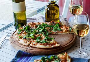 Slik velger du vin til pizza