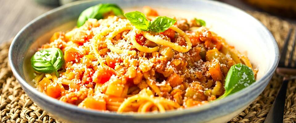 Pastasaus helt uten kjøtt smaker faktisk enda bedre