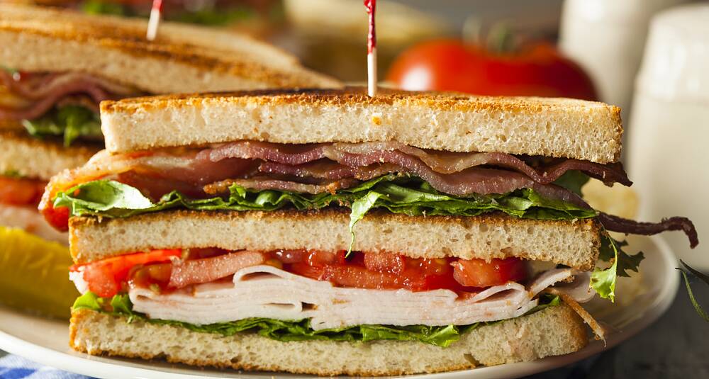 Spekematens club sandwich