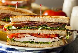 Spekematens club sandwich