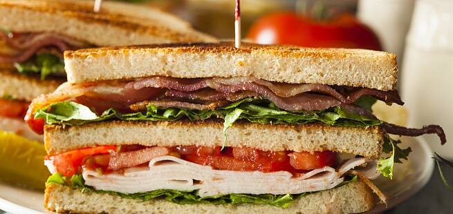 Spekematens Club sandwich