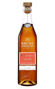 Bache-Gabrielsen Cognac Borderies 47° Mr. Garraud Lot. 92 Single Estate