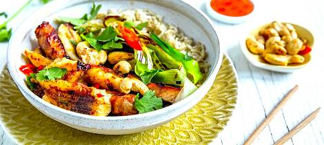 Lag en fargerik og asiatiskinspirert wok til middag i dag