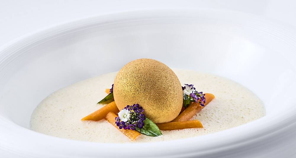 Det ble sølv i Bocuse d'Or selv med et gullegg på tallerkenen