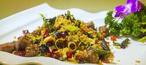 Biff kan også serveres på denne måten - det tar enda kortere tid