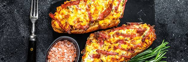 Lyst på pizza, men dårlig tid. Løsningen er å bruke en bagett