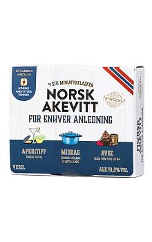 Norsk akevitt for enhver anledning (4x5cl)