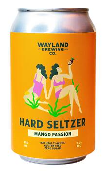 Wayland Hard Seltzer Mango Passion