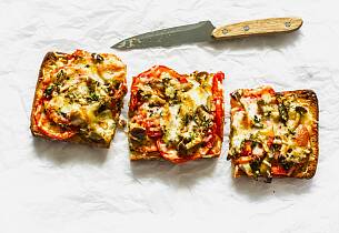 Verdens enkleste pizza kan også blir veldig god, bare se her
