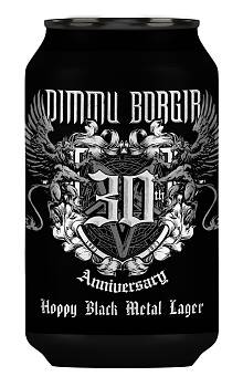 Cervisiam Dimmu Borgir 30th Anniversary Black Pilsner