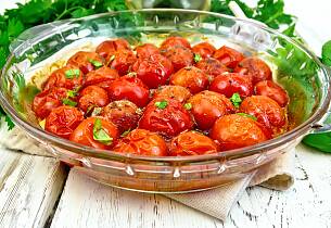 Varm tomatsalat
