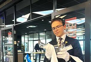 Første servitør-kongepokal til Mathias Toresen