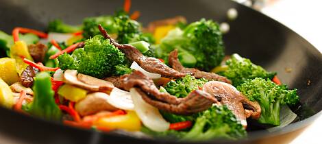 Tjuvstart lammesesongen med denne wok-pannen