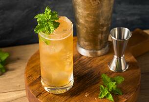 Bourbon mint drinkoppskrift