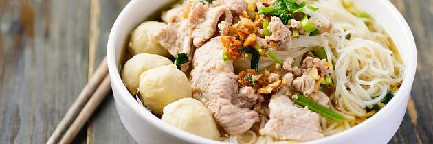 Nudelsuppe på thaivis er digg og superrask middag