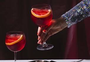 Krydderinfusert Campari som på Poppy