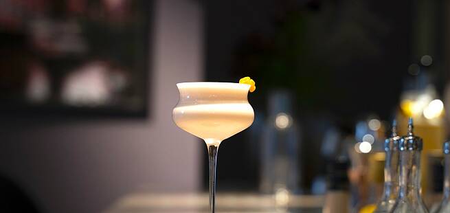 Multekrem Sour som på Poppy  drinkoppskrift