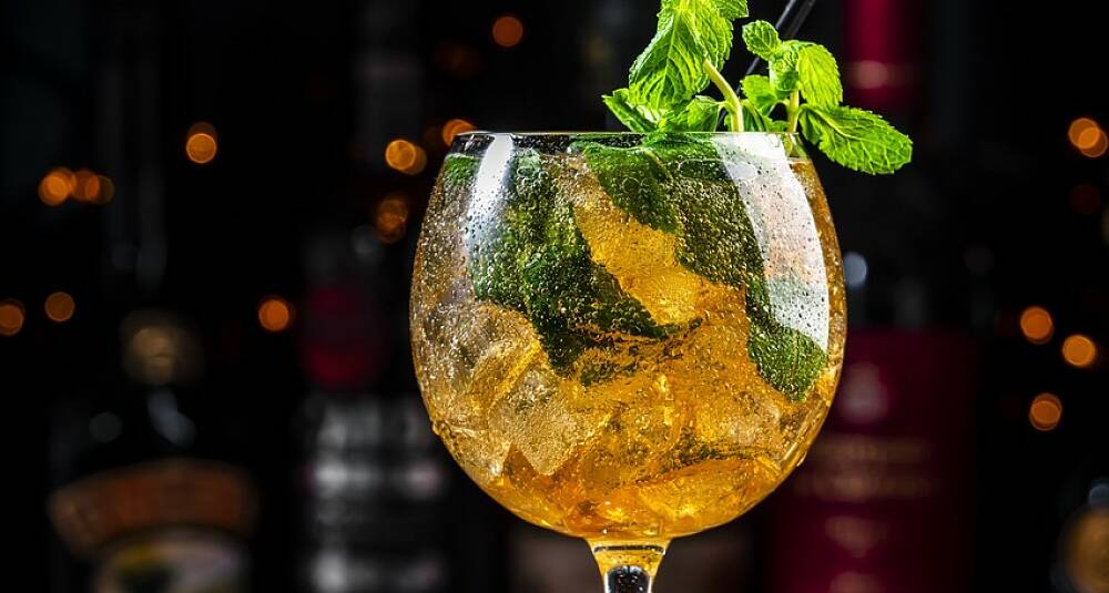 Virgin Mint Julep alkoholfri drinkoppskrift