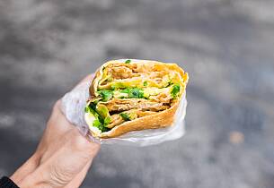 Kinesiske pannekaker jianbing